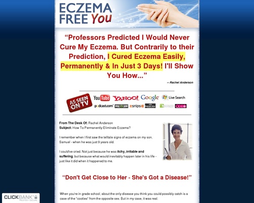 Eczema Free You – The best way to Deal with Eczema Simply, Naturally and For Good