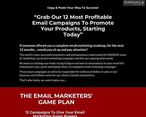 The E-mail Entrepreneurs' Sport Plan