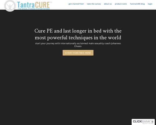 TantraCURE – Tremendous Sexual Stamina – Treatment Untimely Ejaculation And Final Longer In Mattress | Last more in mattress