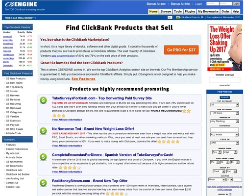 ClickBank Market – CBENGINE