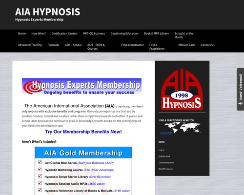 AIA Hypnosis | Hypnosis Consultants Membership