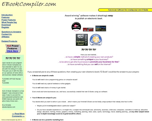 eBook Compiler Software program: create your individual eBooks