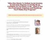 Dissolve Social Nervousness Program