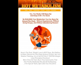 Sizzling Metabolism – Improve your metabolism to burn fats.