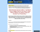 Genius Mind Energy MP3 Audio Bundle