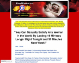 Easy2Control.Com/ Final Longer In Mattress/Untimely Ejaculation Assist/ easy2control.com/dr. paulo amino’s 25 strategies