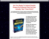 Miracle Mastery – Excessive, *Bodily* Psychic Skills