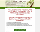 Legislation of Attraction Wealth Practitioner Certification